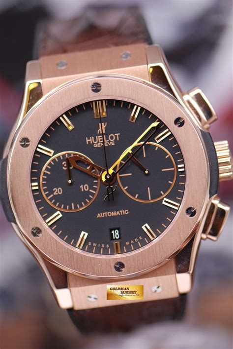 hublot brown rose gold|hublot classic fusion rose gold.